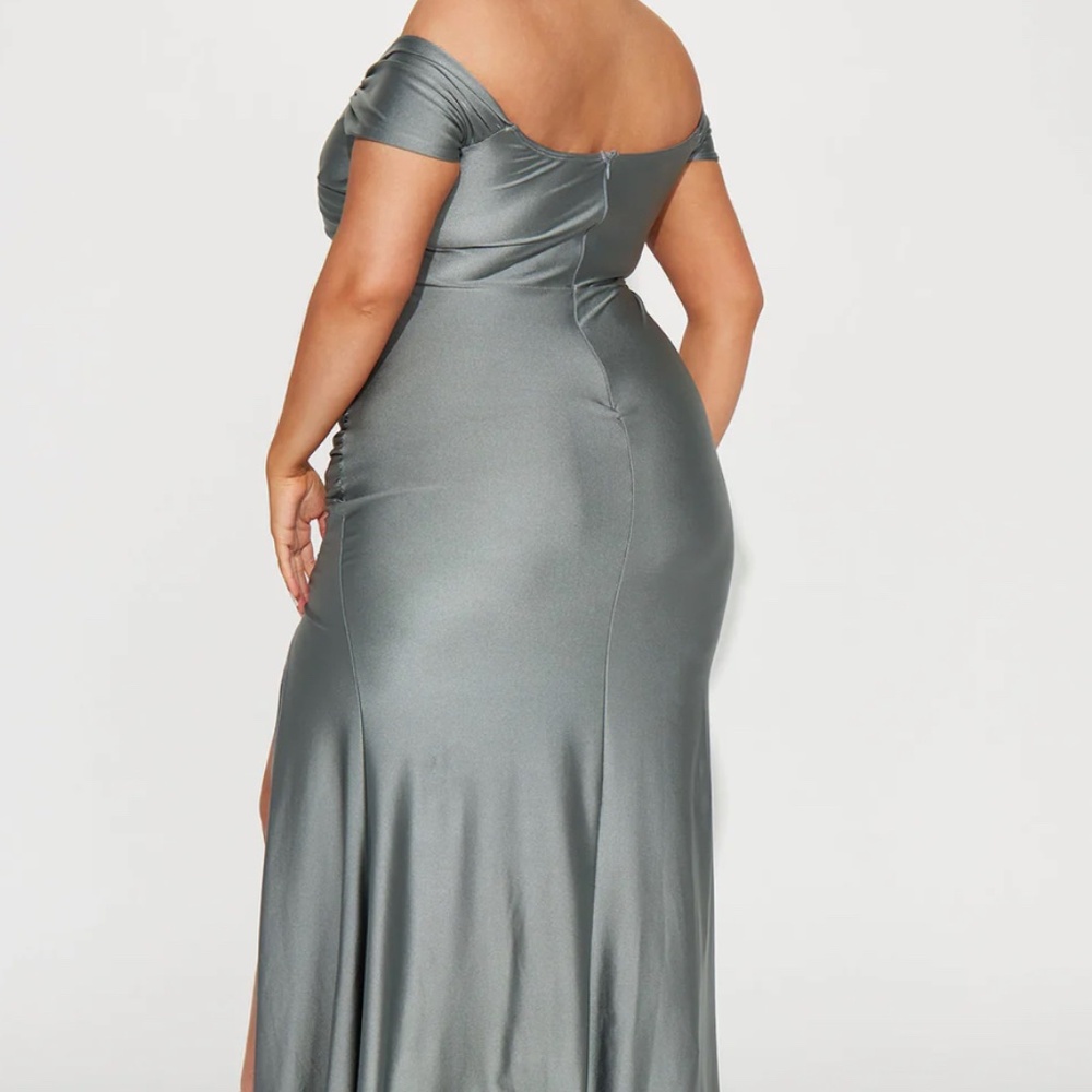 Romantic Nights Maxi Dress - Silver - Picture 3 of 4